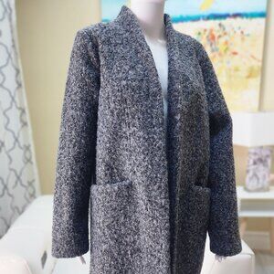 WORTHINGTON Women's Warm Wool Blend Charcoal Coat - Size Large